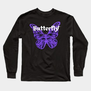 butterfly Long Sleeve T-Shirt